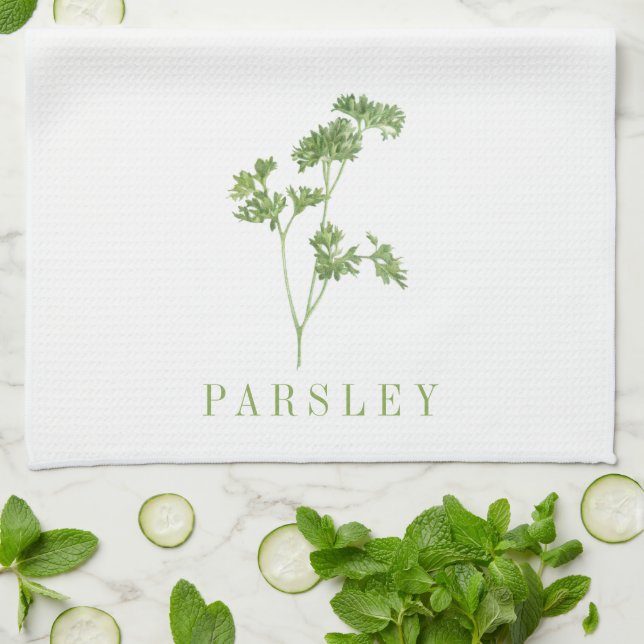 Serviette de cuisine PARSLEY FRAÎCHE (Plié)