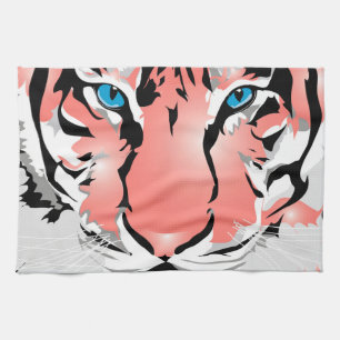 SERVIETTE DE CUISINE PEACH TIGER
