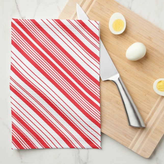 Serviette de cuisine Peppermint (Quart Plié)