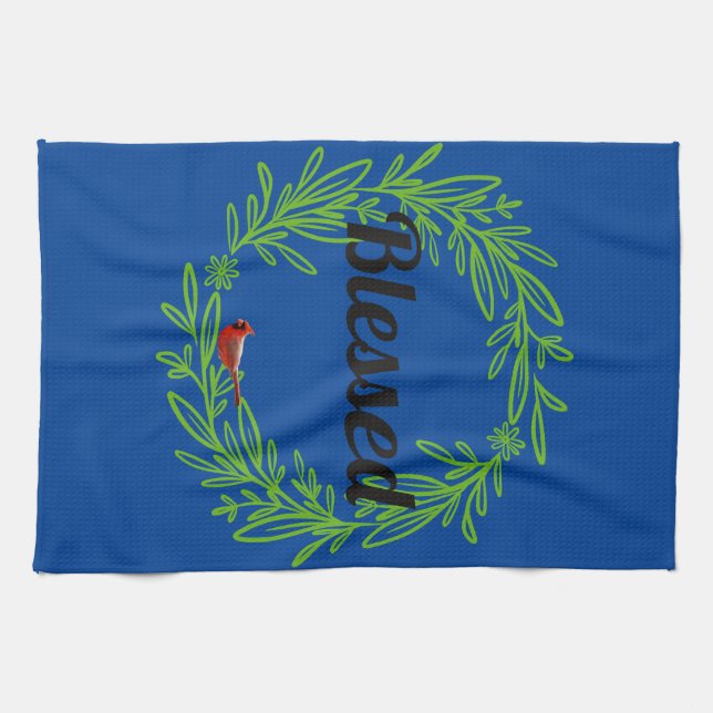 Serviette de cuisine personnalisée (Horizontal)