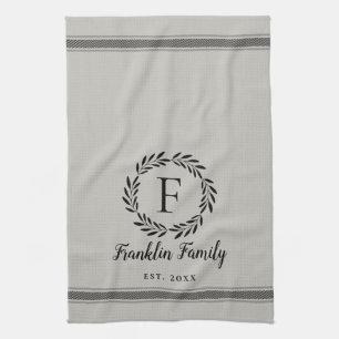 Serviette de cuisine personnalisée Farmhouse