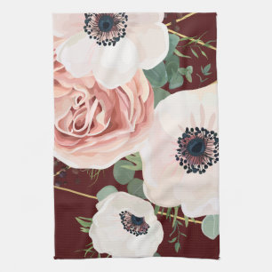 Serviette de cuisine personnalisée Vin de jardin g
