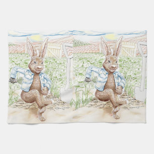Serviette de cuisine Peter Rabbit