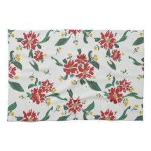 Serviette de cuisine Poinsettias pour toutes les s
