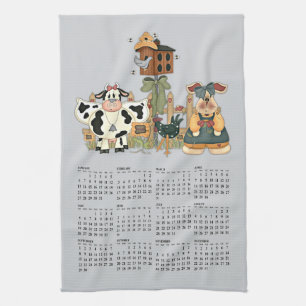 serviette de cuisine pour calandre à la ferme