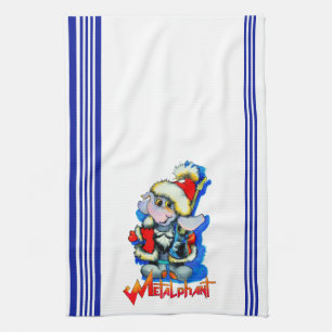 Serviette de cuisine pour les fêtes d'hiver de Me