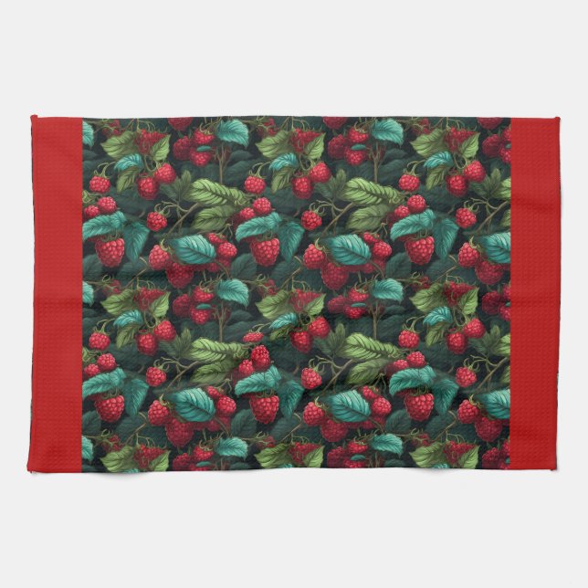 Serviette de cuisine Raspberries (Horizontal)