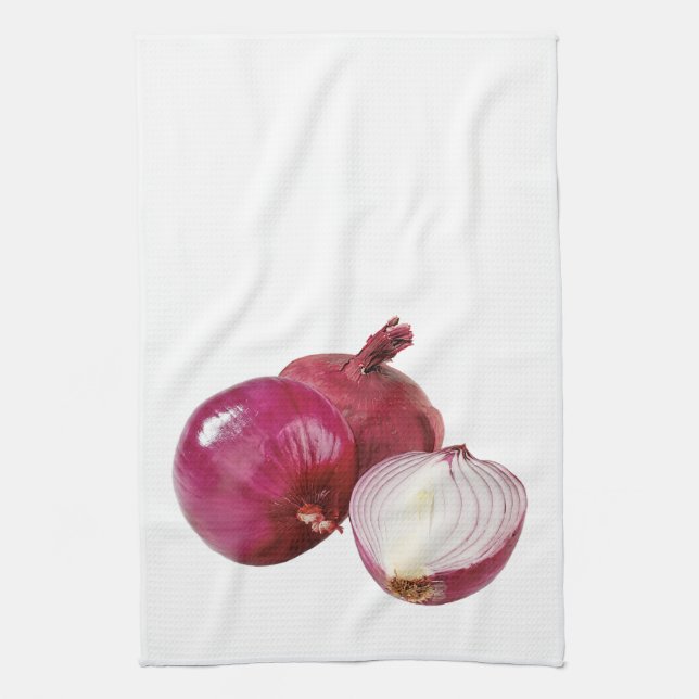 Serviette de cuisine 'Red Onions' (Vertical)