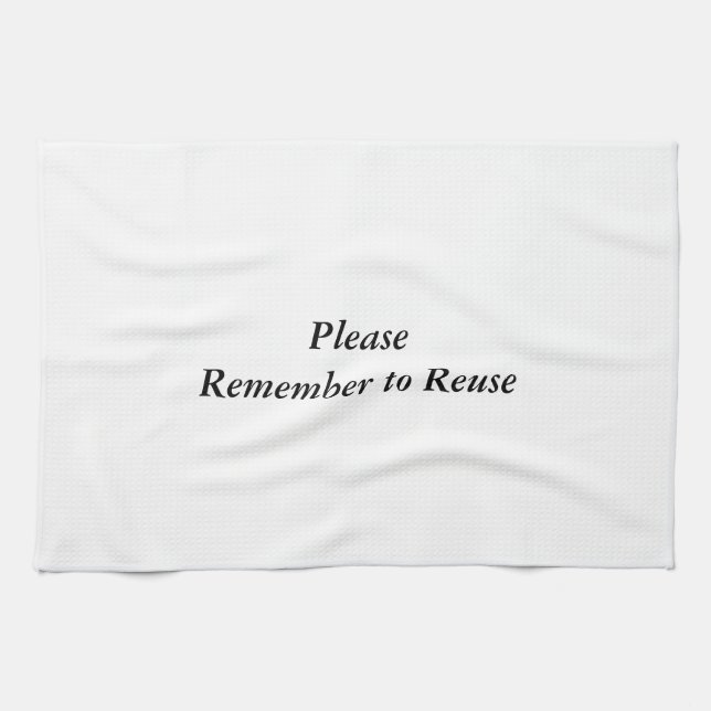 Serviette de cuisine réutilisée alternative à la s (Horizontal)