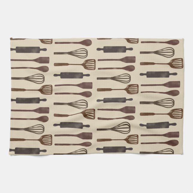 Serviette de cuisine rustique (Horizontal)