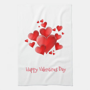 Serviette de cuisine Saint-Valentin