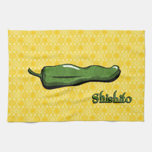 Serviette de cuisine Shishito Chili Pepper