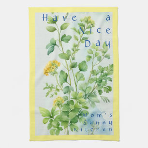 Serviette de cuisine Sunny Herbs