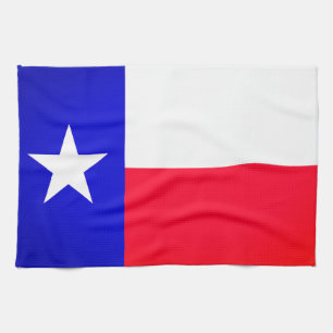 serviette de cuisine Texas Flag