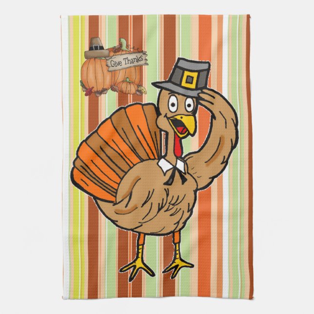 Serviette de cuisine Thanksgiving (Vertical)