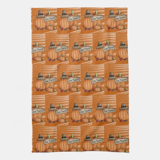 Serviette de cuisine Thanksgiving (Vertical)