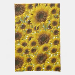 Serviette de cuisine tournesol