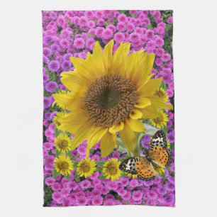 Serviette de cuisine Tournesol Papillon