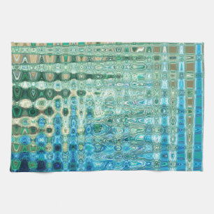 Serviette de cuisine urbaine d'oasis par l'artiste
