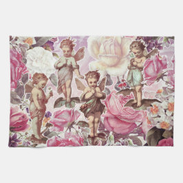 Serviette de cuisine victorienne de jardin 16" x