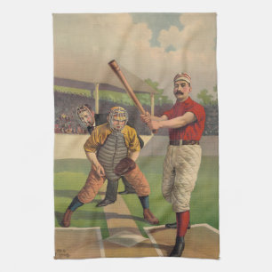 Serviette de cuisine vintage de MoJo d'Américain