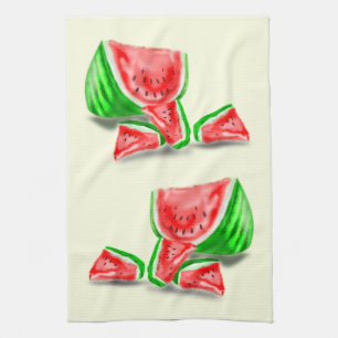 Serviette de cuisine Watermelon - Vos couleurs