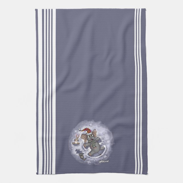 Serviette de cuisine Wilbur en métal (Vertical)