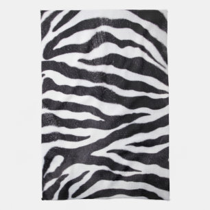 Serviette de cuisine Wild Poster de animal Zebra S