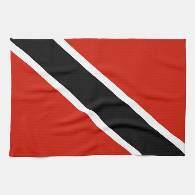 serviette de drapeau de pays du Trinidad Tobago (Horizontal)