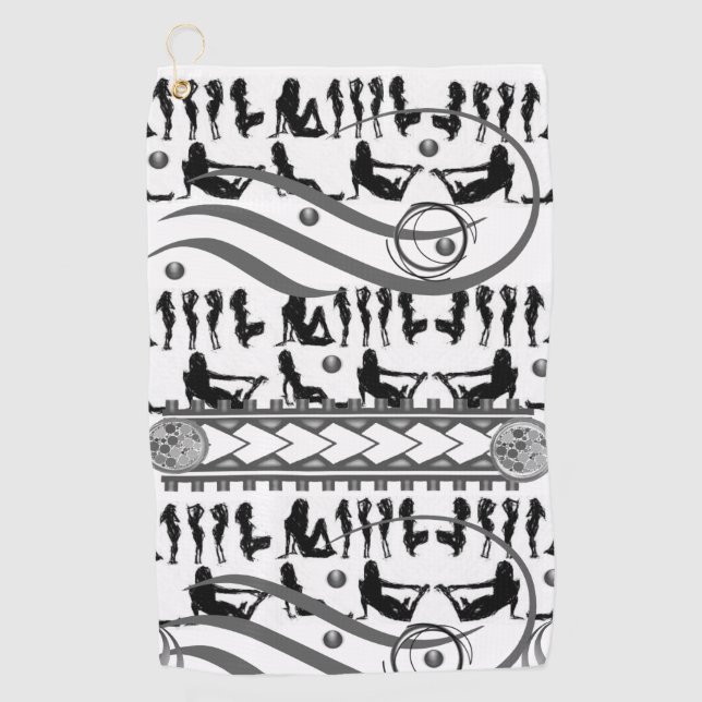 Serviette de golf (Devant)