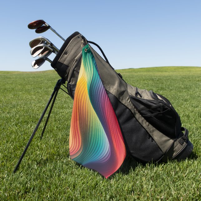 Serviette de golf (Vert)