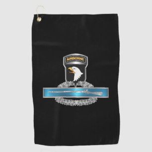 Serviette De Golf 101st Airborne Division CIB