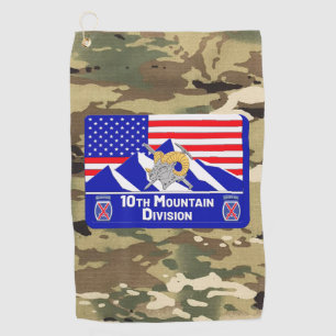 Serviette De Golf 10e division de montagne