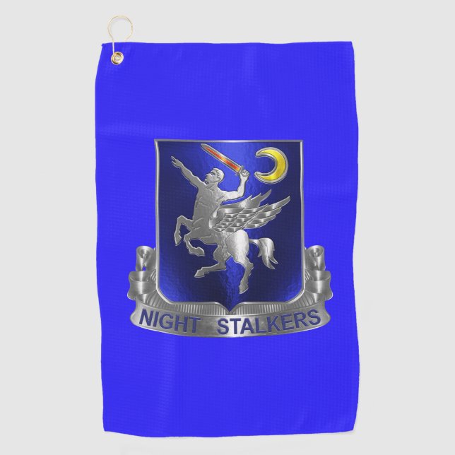 Serviette De Golf 160e Régiment d'aviation des opérations spéciales  (Devant)