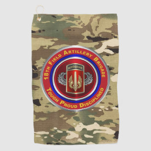Serviette De Golf 18e brigade d'artillerie de campagne