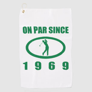 Serviette De Golf 1969 50e anniversaire pour les golfeurs