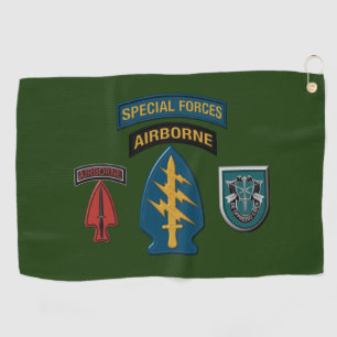Serviette De Golf 19e Conception Customisée du Groupe des forces spé