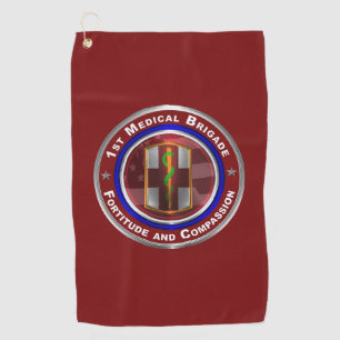 Serviette De Golf 1re brigade Médicale