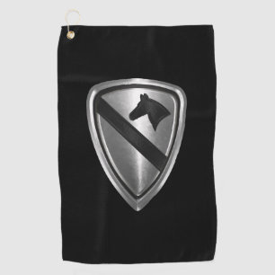 Serviette De Golf 1re division de cavalerie    