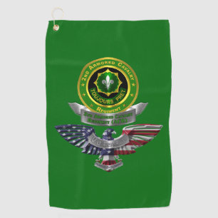 Serviette De Golf 2e Régiment de cavalerie blindée