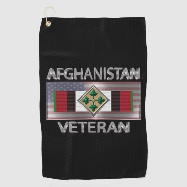 Serviette De Golf 4e division d'infanterie  (Devant)