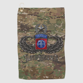 Serviette De Golf 82e Camo Jumpmaster aéroporté