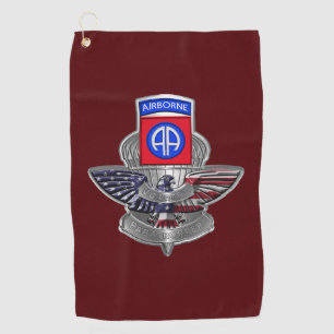 Serviette De Golf 82e division aéroportée