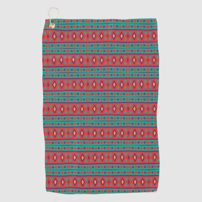 Serviette De Golf Abstrait (Devant)