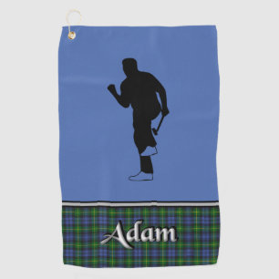 Serviette de golf Adam Tartan His
