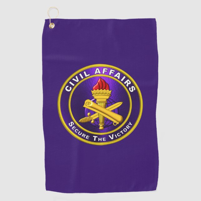 Serviette De Golf Affaires civiles (Devant)