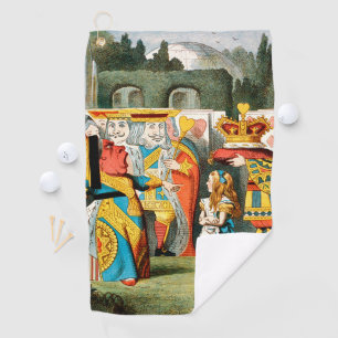 Serviette De Golf Alice à Wonderland