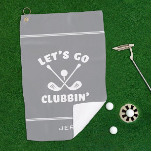 Serviette De Golf Allons au Club de Golf Mignon Club de Golf Humour 