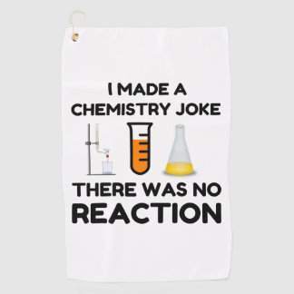 Serviette De Golf Amant de la science amusant