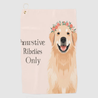 Serviette De Golf amoureux des chiens